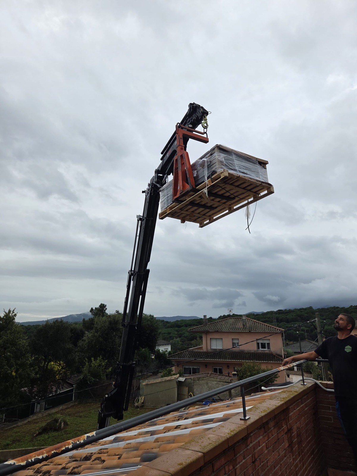 Instalación de placas solares de SICO Energía